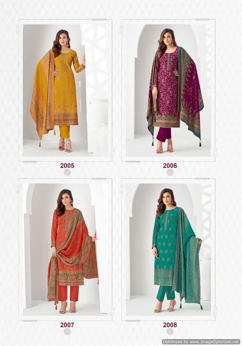 Pushpa Vol 2 By Suryajyoti Modal Embroidery Dress Material Wholesale Market In Surat
